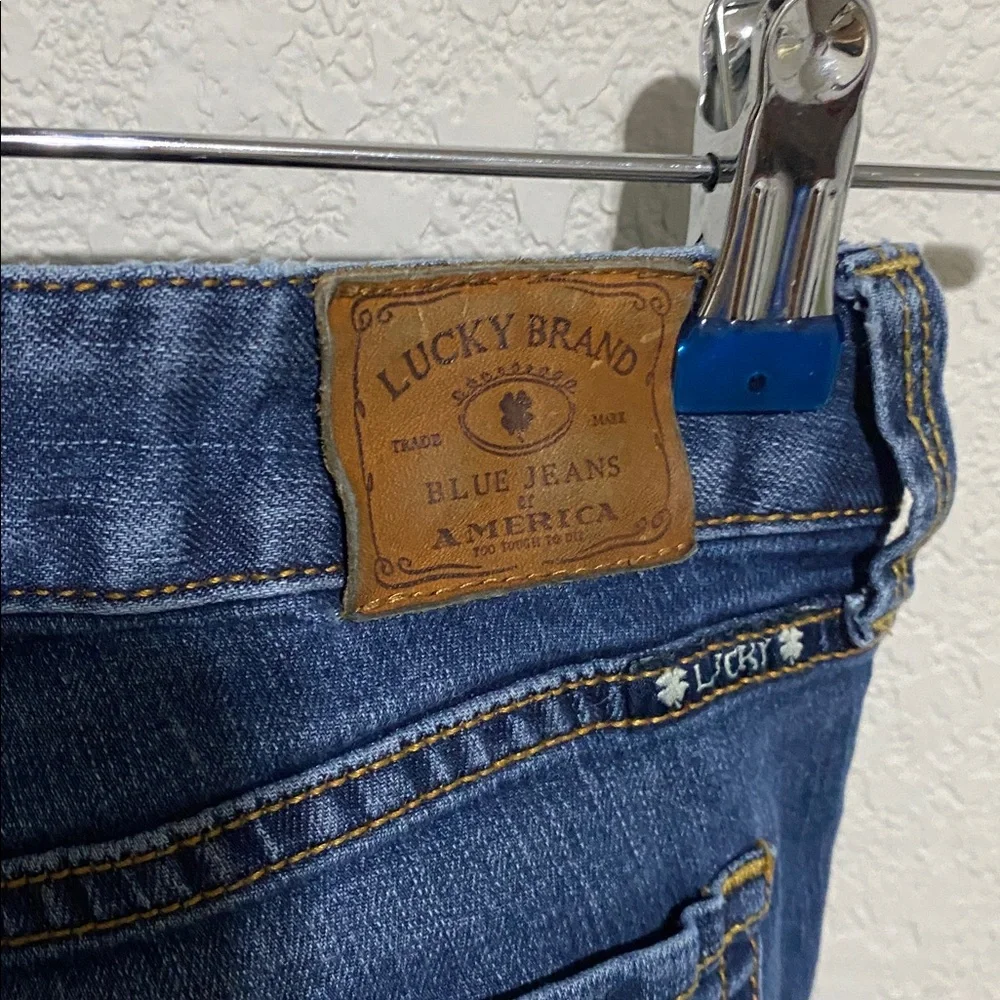 Lucky 🍀 Lola straight jeans sz 6/28 reg. These are super cute🤩 - Picture 2 of 9